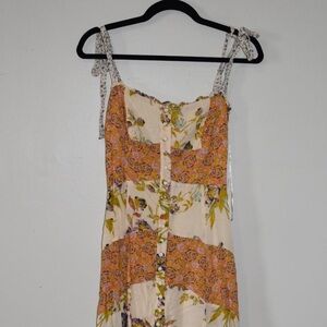 Free People Floral Maxi Dress